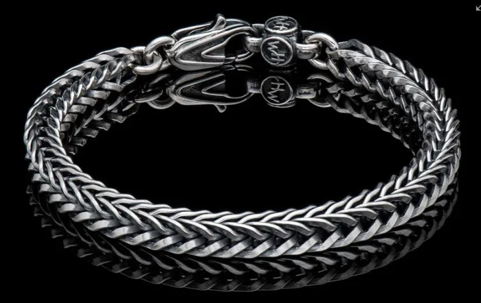 Bracelets WILLIAM HENRY LLC PAROS Sterling silver chain bracelet