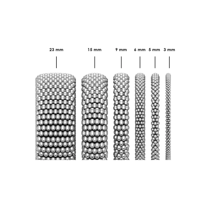 Embrace Three Station Diamond X Caviar Bracelet 9mm LAGOS Bracelets
