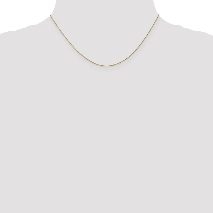 14K Yellow Gold 16 inch 75mm Cable with Spring Ring Clasp Pendant Chain Necklace MDS Necklaces 14K Yellow Gold 16 inch 75mm Cable with Spring Ring Clasp Pendant Chain Necklace MDS Necklaces