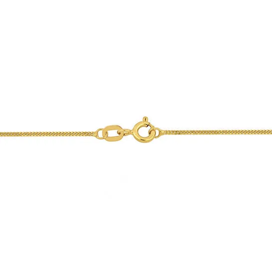 Bracelets JMS always Original Amour 1mm Diamond Cut Flat Curb Bracelet in 14k Yellow Gold 75 in Bracelets JMS always Original Amour 1mm Diamond Cut Flat Curb Bracelet in 14k Yellow Gold 75 in