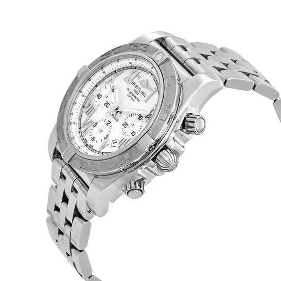 Bracelets JMS always Original Breitling Chronomat 44 Mother Of Pearl Dial Stainless Steel Mens Watch AB011011A691SS Bracelets JMS always Original Breitling Chronomat 44 Mother Of Pearl Dial Stainless Steel Mens Watch AB011011A691SS