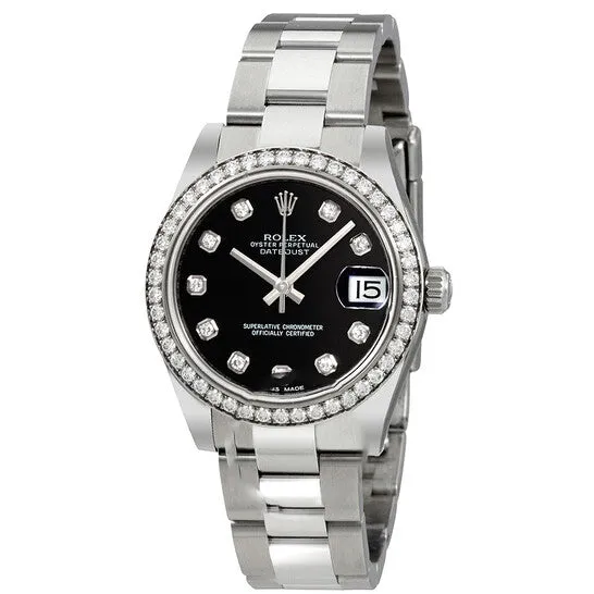 Bracelets JMS always Original Rolex Datejust Lady 31 Black Dial Stainless Steel Oyster Bracelet Automatic Watch 178384BKDO Bracelets JMS always Original Rolex Datejust Lady 31 Black Dial Stainless Steel Oyster Bracelet Automatic Watch 178384BKDO