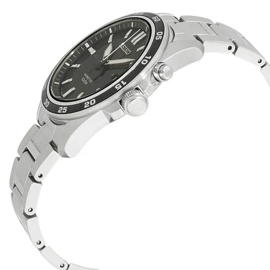 Bracelets JMS always Original Seiko Kinetic Black Dial Stainless Steel Mens Watch SKA785 Bracelets JMS always Original Seiko Kinetic Black Dial Stainless Steel Mens Watch SKA785