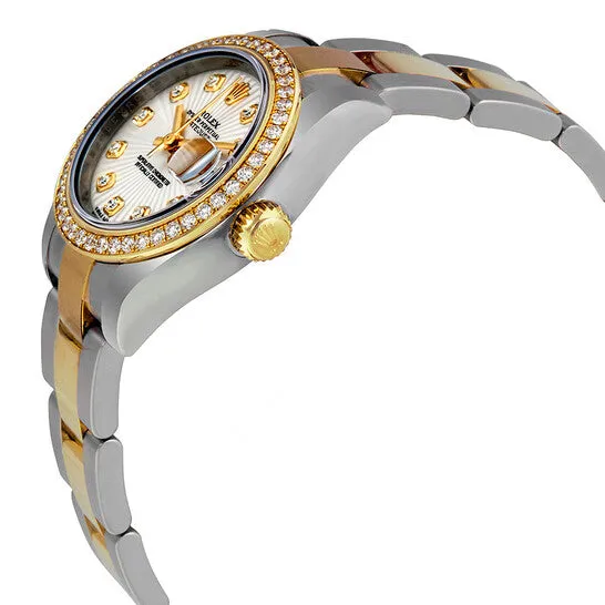 Bracelets Original Rolex Lady Datejust 26 Ivory Sunburst Dial Stainless Steel and 18K Yellow Gold Oyster Bracelet Automatic Watch 179383ISBDO JMS always Bracelets Original Rolex Lady Datejust 26 Ivory Sunburst Dial Stainless Steel and 18K Yellow Gold Oyster Bracelet Automatic Watch 179383ISBDO JMS always