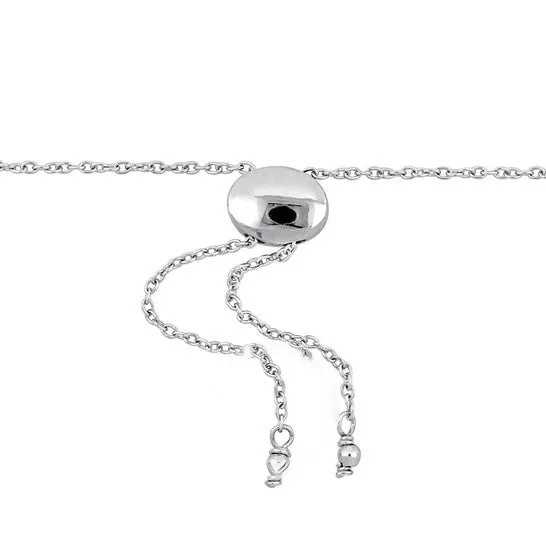 JMS always Bracelets Original AMOUR 758mm Freshwater Cultured Pearl Adjustable Bolo Bracelet In Sterling Silver JMS always Bracelets Original AMOUR 758mm Freshwater Cultured Pearl Adjustable Bolo Bracelet In Sterling Silver