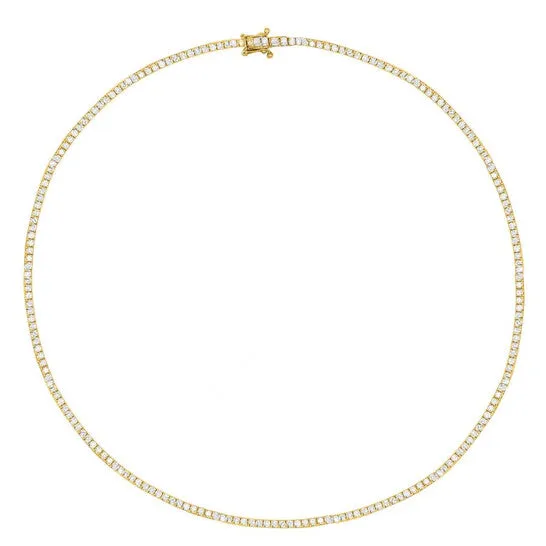 JMS always Necklaces Original Maulijewels 525 Carat Natural Round White Diamond FG SI1 Necklace For Women With 18 Length In 14K Solid Yellow Gold JMS always Necklaces Original Maulijewels 525 Carat Natural Round White Diamond FG SI1 Necklace For Women With 18 Length In 14K Solid Yellow Gold