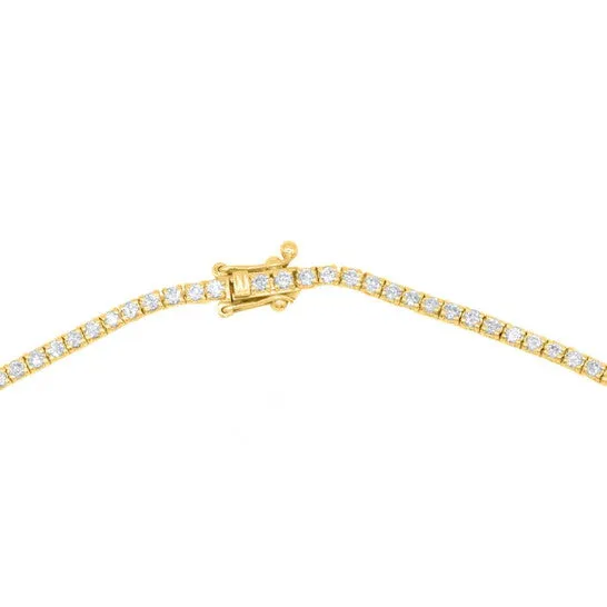 JMS always Necklaces Original Maulijewels 525 Carat Natural Round White Diamond FG SI1 Necklace For Women With 18 Length In 14K Solid Yellow Gold JMS always Necklaces Original Maulijewels 525 Carat Natural Round White Diamond FG SI1 Necklace For Women With 18 Length In 14K Solid Yellow Gold