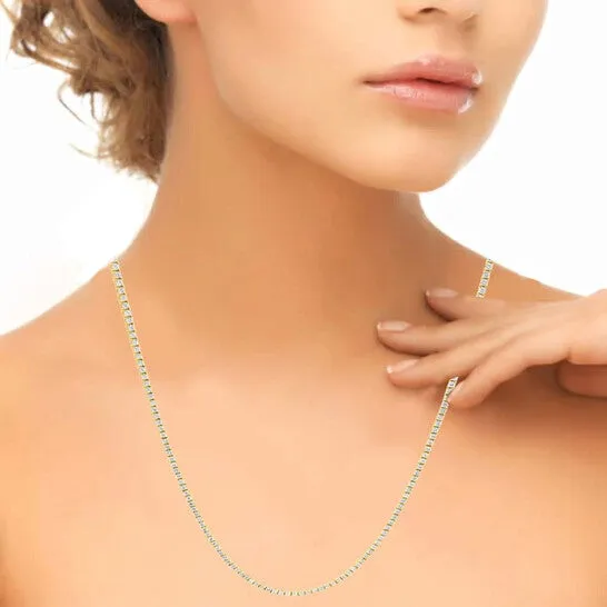 JMS always Necklaces Original Maulijewels 525 Carat Natural Round White Diamond FG SI1 Necklace For Women With 18 Length In 14K Solid Yellow Gold JMS always Necklaces Original Maulijewels 525 Carat Natural Round White Diamond FG SI1 Necklace For Women With 18 Length In 14K Solid Yellow Gold