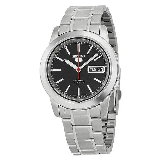 JMS always Original Seiko Automatic Black Dial Stainless Steel Mens Watch SNKE53 Bracelets JMS always Original Seiko Automatic Black Dial Stainless Steel Mens Watch SNKE53 Bracelets