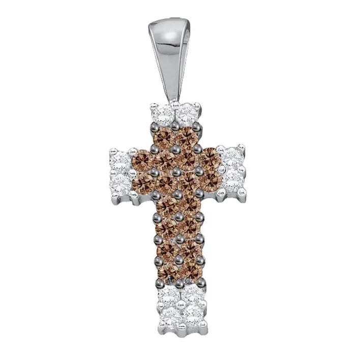 Necklaces gndatlanta 14CTDiamond CROSS PENDANT