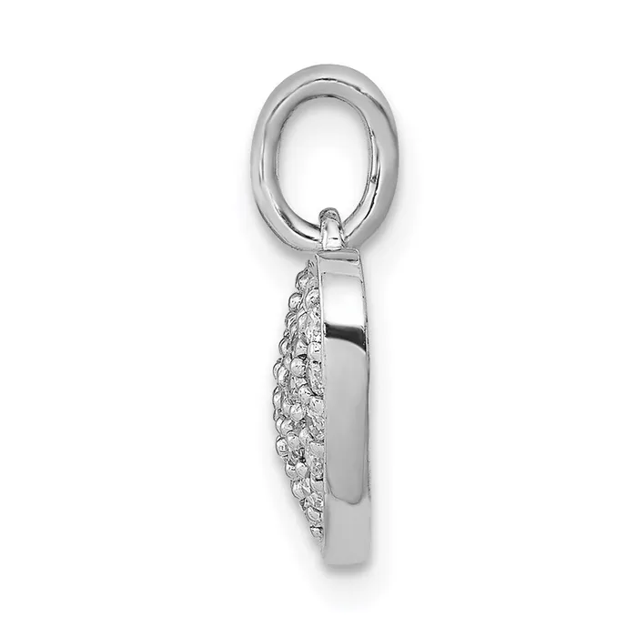 Necklaces Goldia 14k White Gold 14ct Real Diamond Heart Pendant