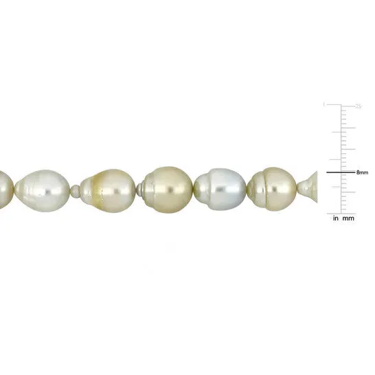 Necklaces JMS always Original AMOUR 18 in 1216mm Offround Golden South Sea Cultured Pearl Necklace In 14K Yellow Gold Necklaces JMS always Original AMOUR 18 in 1216mm Offround Golden South Sea Cultured Pearl Necklace In 14K Yellow Gold