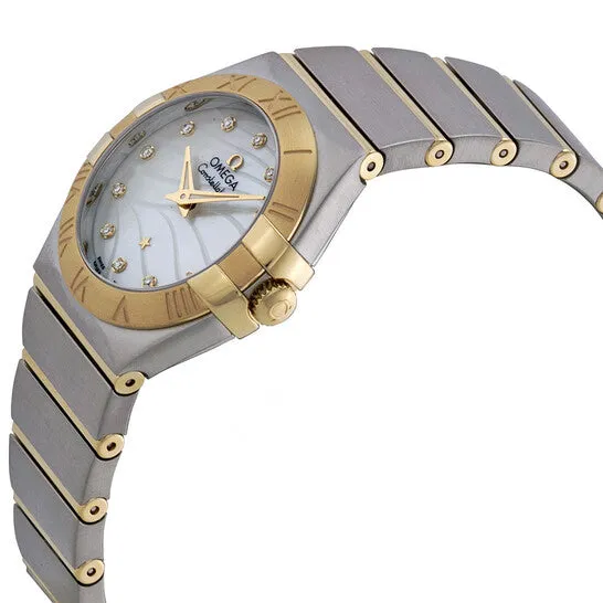 Necklaces Original Omega Constellation Mother of Pearl Steel and 18kt Yellow Gold Ladies Watch 12320276055005 JMS always Necklaces Original Omega Constellation Mother of Pearl Steel and 18kt Yellow Gold Ladies Watch 12320276055005 JMS always