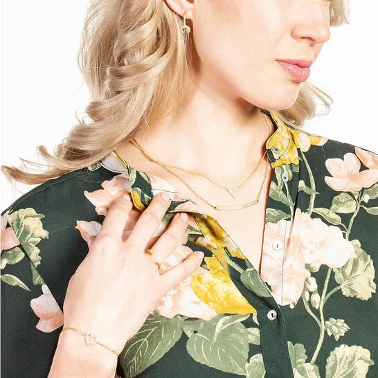 Original Elegant Confetti Womens 18K Yellow Gold Plated CZ Simulated Diamond Adjustable Bolo Heart Pendant Bracelet JMS always Bracelets Original Elegant Confetti Womens 18K Yellow Gold Plated CZ Simulated Diamond Adjustable Bolo Heart Pendant Bracelet JMS always Bracelets