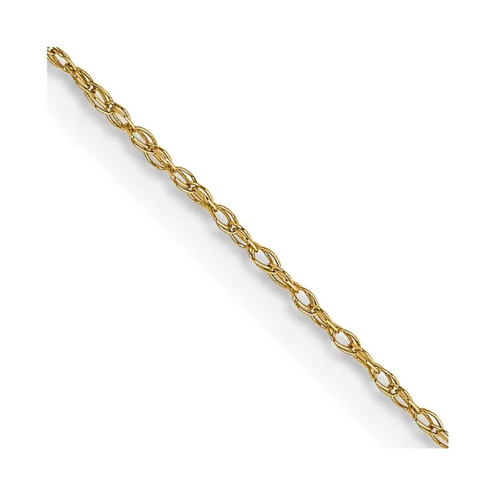 QGold 14K Yellow Gold 18 inch Carded 5mm Cable Rope with Spring Ring Clasp Chain Necklace Necklaces QGold 14K Yellow Gold 18 inch Carded 5mm Cable Rope with Spring Ring Clasp Chain Necklace Necklaces