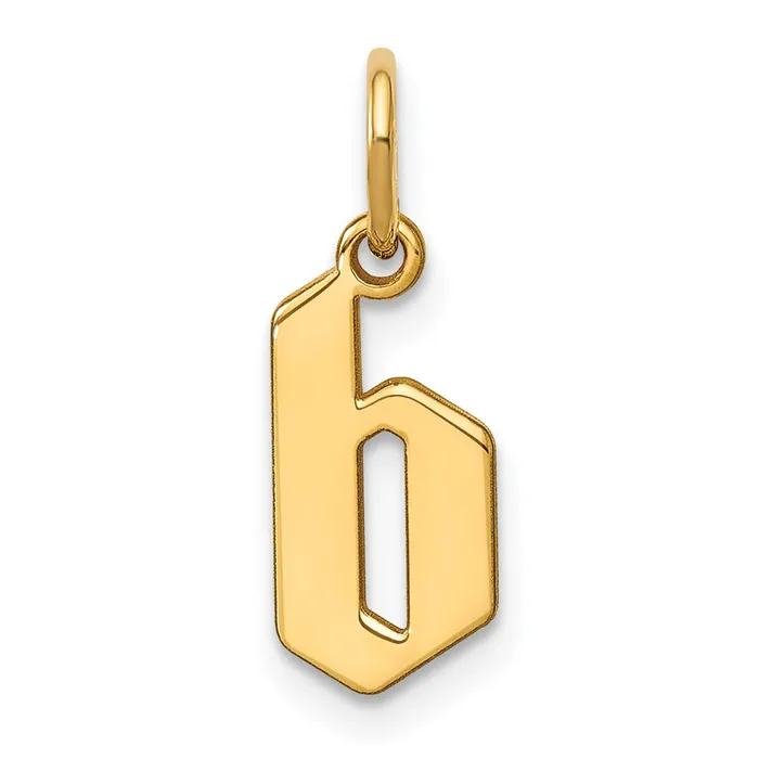 14k Yellow Gold Lower case Letter B Initial Pendant TreasureFineJewelers Necklaces 14k Yellow Gold Lower case Letter B Initial Pendant TreasureFineJewelers Necklaces