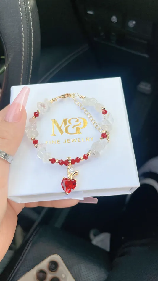 Bracelets MP Jewelry El Corazon Rojo Bracelet