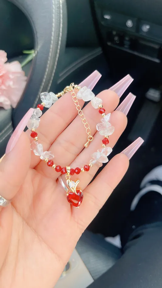 Bracelets MP Jewelry El Corazon Rojo Bracelet