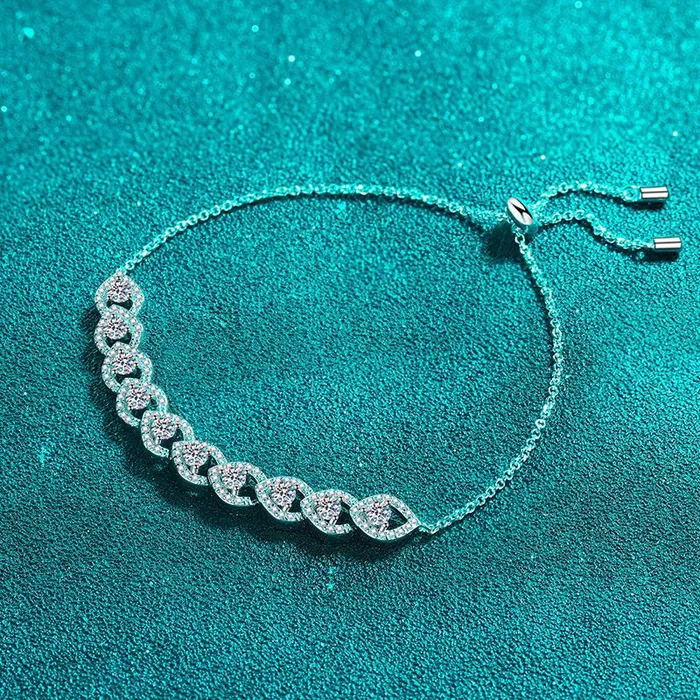 Bracelets Personalized Premium Moissanite Bracelet Trendolla Jewelry