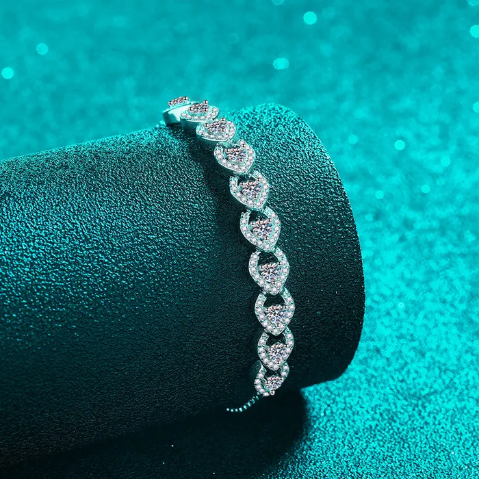 Bracelets Personalized Premium Moissanite Bracelet Trendolla Jewelry