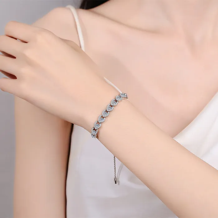 Bracelets Personalized Premium Moissanite Bracelet Trendolla Jewelry