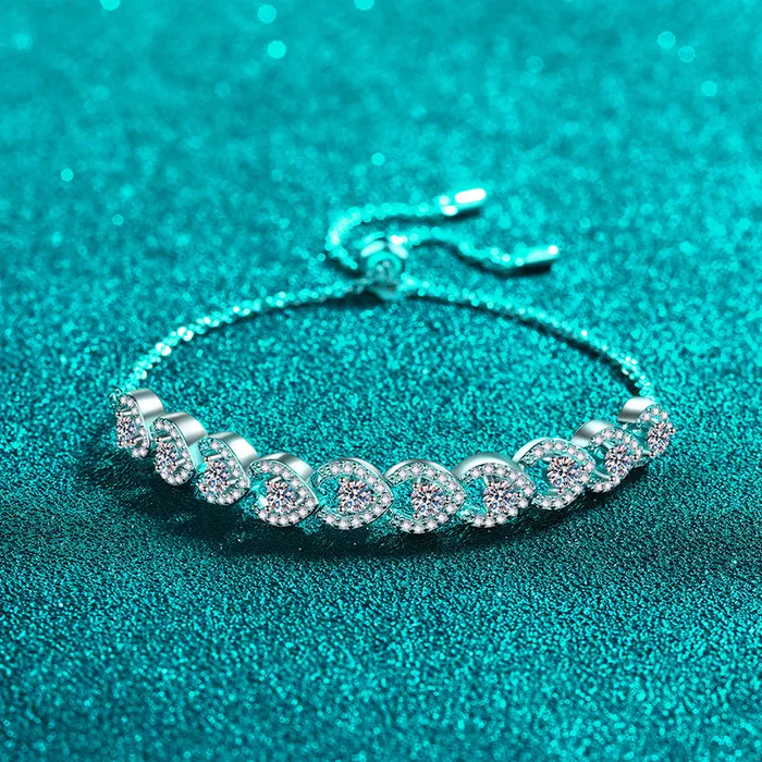 Bracelets Personalized Premium Moissanite Bracelet Trendolla Jewelry