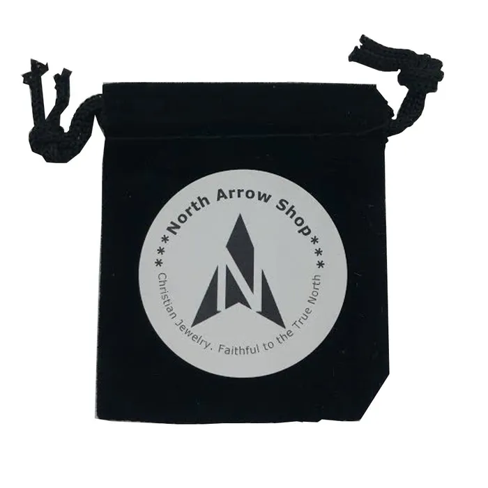 Necklaces North Arrow Shop Man Of God Fight Necklace Two Piece Cross Shield with Bible Verse Stainless Steel Curb Chain Necklaces North Arrow Shop Man Of God Fight Necklace Two Piece Cross Shield with Bible Verse Stainless Steel Curb Chain