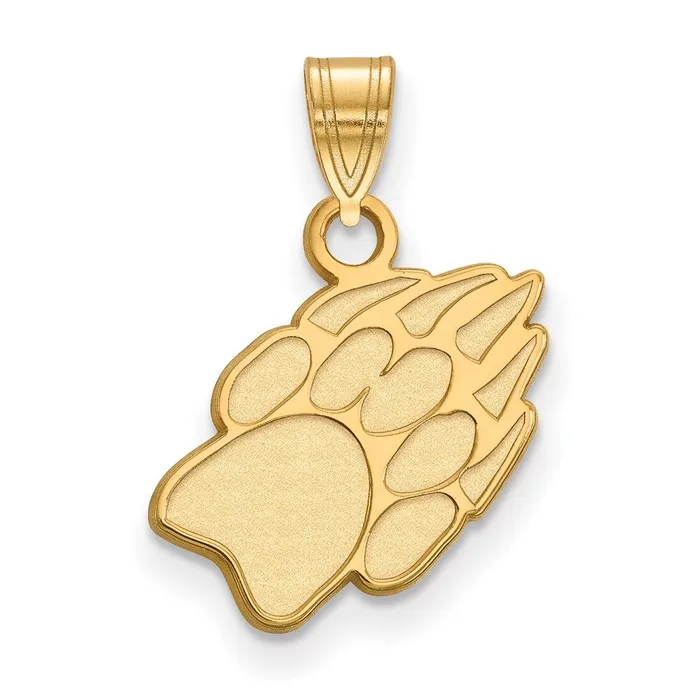 Necklaces TreasureFineJewelers 14k Gold University of Wisconsin Paw Print Small Pendant Necklaces TreasureFineJewelers 14k Gold University of Wisconsin Paw Print Small Pendant