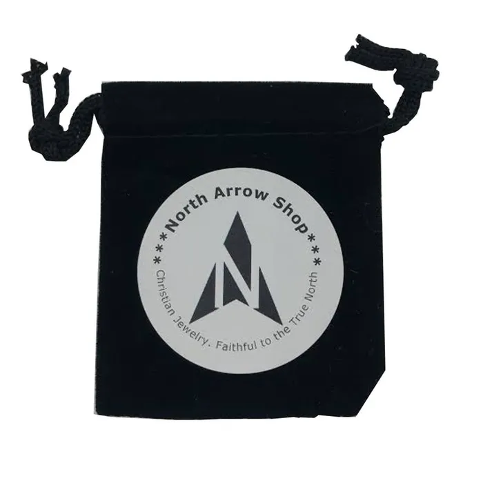 North Arrow Shop Isaiah 5417 NO WEAPON Stainless Steel Engraved Black Cross Necklace Necklaces North Arrow Shop Isaiah 5417 NO WEAPON Stainless Steel Engraved Black Cross Necklace Necklaces