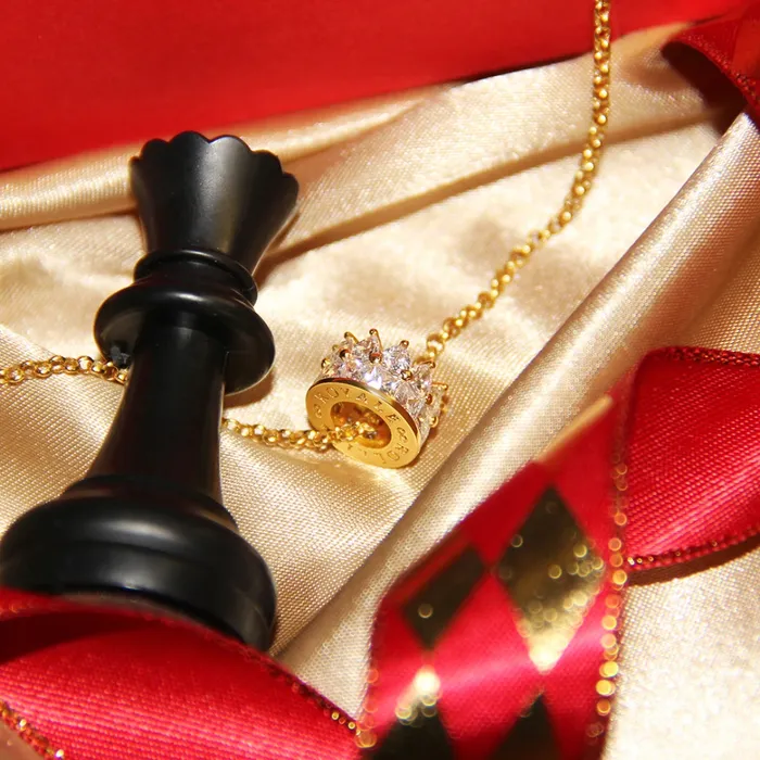 Trendolla Jewelry Necklaces Women Imperial Crown Necklace