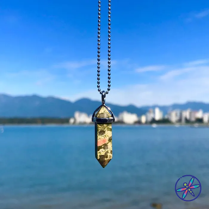 Necklaces Turix Crystal Necklace Special Amethyst Quartz Amazonite Onyx more