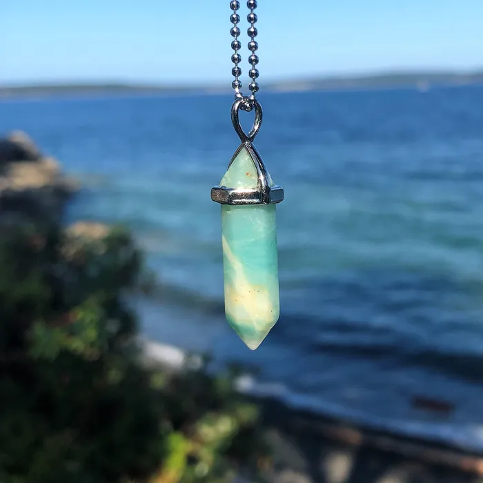 Necklaces Turix Crystal Necklace Special Amethyst Quartz Amazonite Onyx more