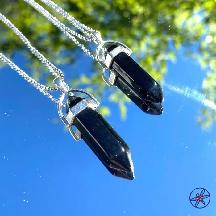Necklaces Turix Crystal Necklace Special Amethyst Quartz Amazonite Onyx more