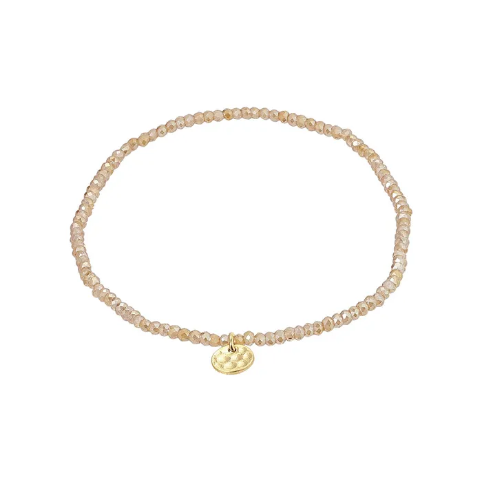 Pilgrim Bracelets Indie Gold Plated Beaded Bracelet