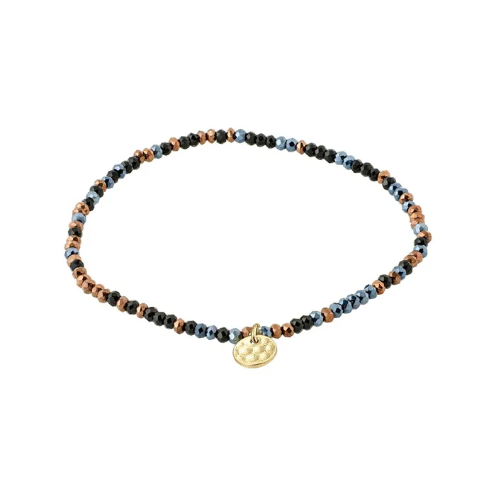 Pilgrim Bracelets Indie Gold Plated Beaded Bracelet