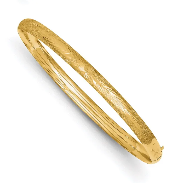 14k 316 Oversized Laser Cut Hinged Bangle BraceletWBCLZ316O WB Choice Jewelry Bracelets 14k 316 Oversized Laser Cut Hinged Bangle BraceletWBCLZ316O WB Choice Jewelry Bracelets