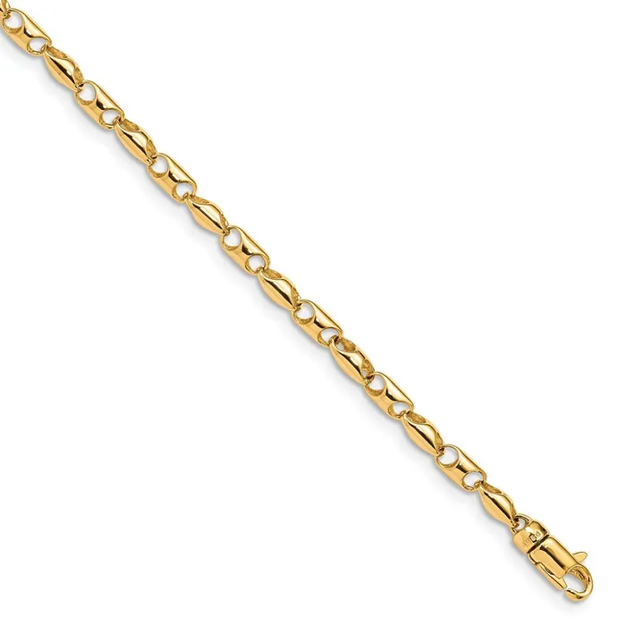 14K 31mm Fancy Link BraceletWBCLK74975 WB Choice Jewelry Bracelets