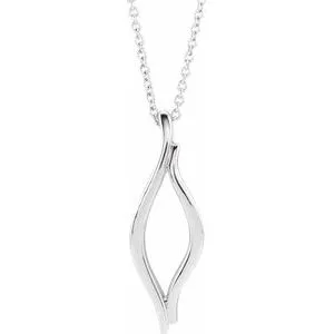 14K White Freeform 1618 Necklace 86741600PSTWBC WB Choice Jewelry Necklaces 14K White Freeform 1618 Necklace 86741600PSTWBC WB Choice Jewelry Necklaces