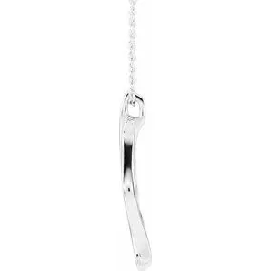 14K White Freeform 1618 Necklace 86741600PSTWBC WB Choice Jewelry Necklaces 14K White Freeform 1618 Necklace 86741600PSTWBC WB Choice Jewelry Necklaces