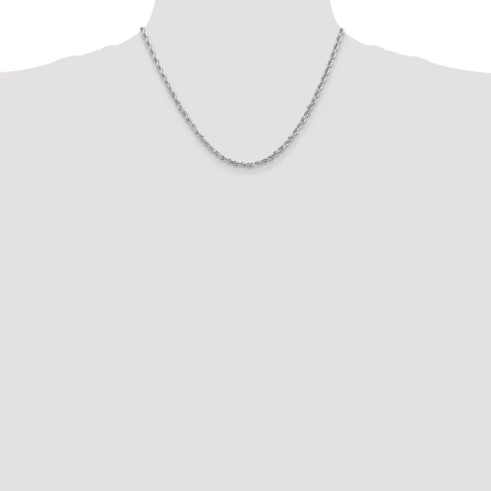 14k White Gold 335mm DC Quadruple Rope ChainWBCWQT02518 WB Choice Jewelry Necklaces 14k White Gold 335mm DC Quadruple Rope ChainWBCWQT02518 WB Choice Jewelry Necklaces