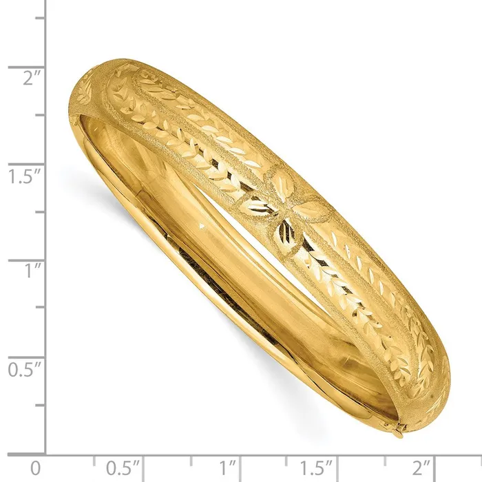 Bracelets WB Choice Jewelry 14k 716 Florentine Engraved Hinged Bangle BraceletWBCFE716 Bracelets WB Choice Jewelry 14k 716 Florentine Engraved Hinged Bangle BraceletWBCFE716