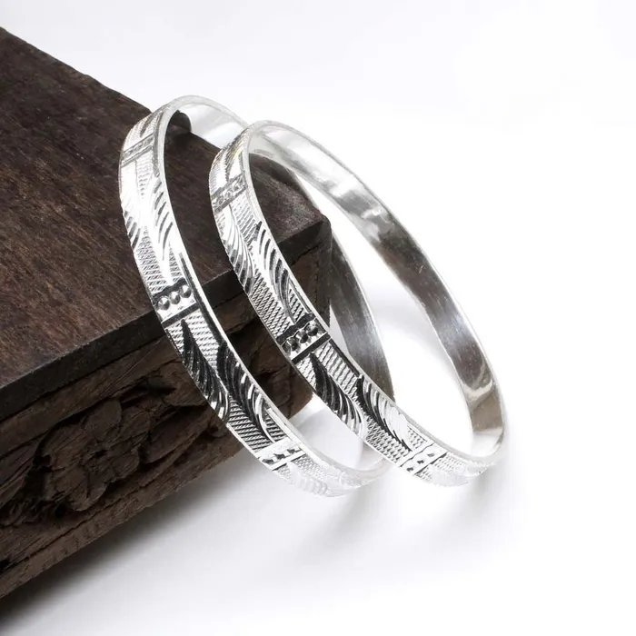 Indian Real Sterling Silver Women Bangles Bracelet Kangan Pair Karizma Jewels Bracelets Indian Real Sterling Silver Women Bangles Bracelet Kangan Pair Karizma Jewels Bracelets
