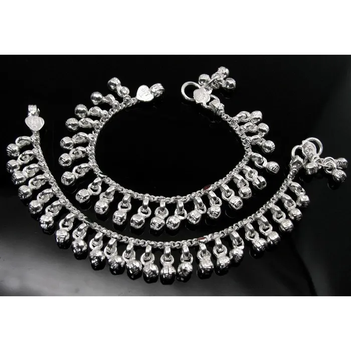 Jingle Bells Solid Silver Anklets Ankle chain Bracelet Kids Childrens 51 Karizma Jewels Bracelets Jingle Bells Solid Silver Anklets Ankle chain Bracelet Kids Childrens 51 Karizma Jewels Bracelets