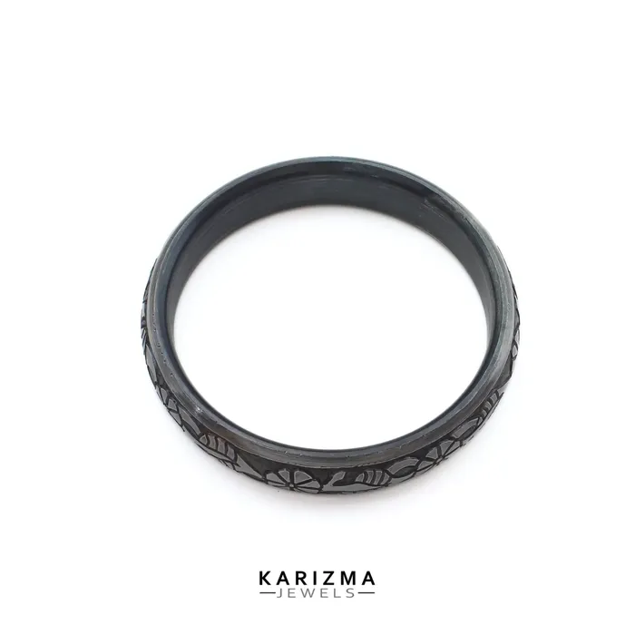 Karizma Jewels Bracelets Sarbloh handcrafted Pure iron Mens Bangle bracelet kada