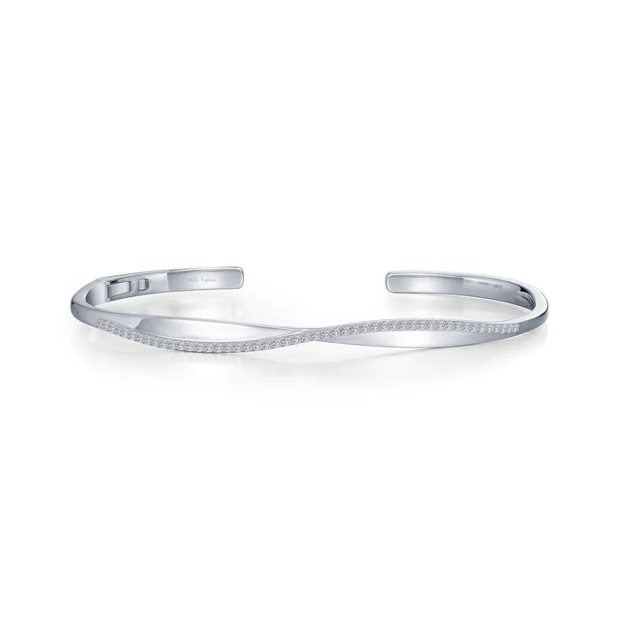 Lafonn Bracelets Open Hinged Bangle Bracelet