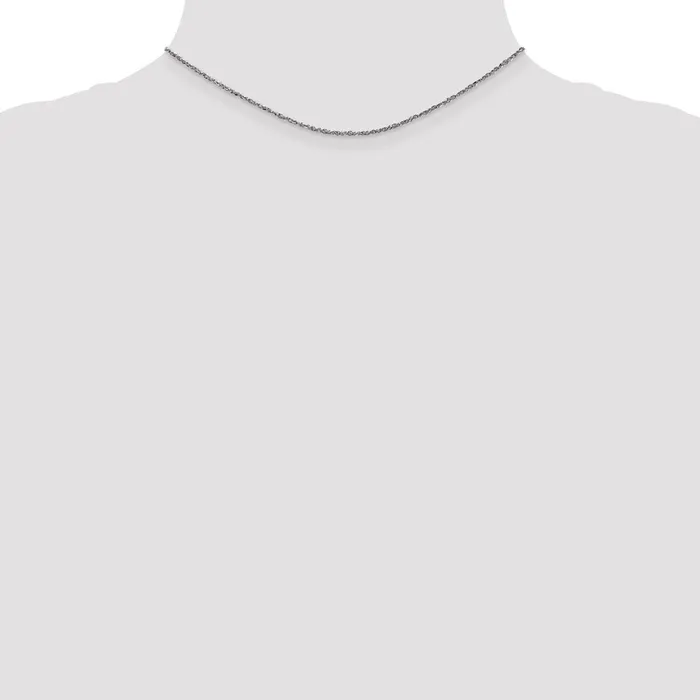 Necklaces WB Choice Jewelry 14K White Gold 17mm Ropa ChainWBCWRPA02814 Necklaces WB Choice Jewelry 14K White Gold 17mm Ropa ChainWBCWRPA02814