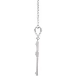 Platinum Cross 18 NecklaceR42380203PSTWBC WB Choice Jewelry Necklaces Platinum Cross 18 NecklaceR42380203PSTWBC WB Choice Jewelry Necklaces