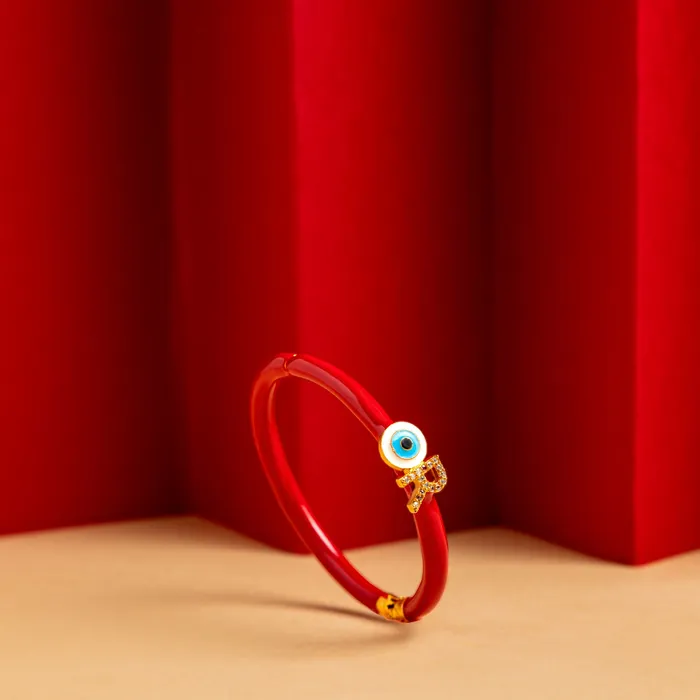 PRERTO ECOMMERCE PRIVATE LIMITED Bracelets Personalized Evil Eye Cherry Candy Bracelet