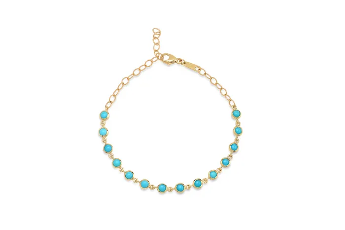 Shylee Rose Jewelry Turquoise Bezel Bracelet Bracelets