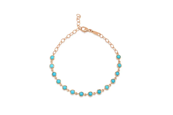 Shylee Rose Jewelry Turquoise Bezel Bracelet Bracelets